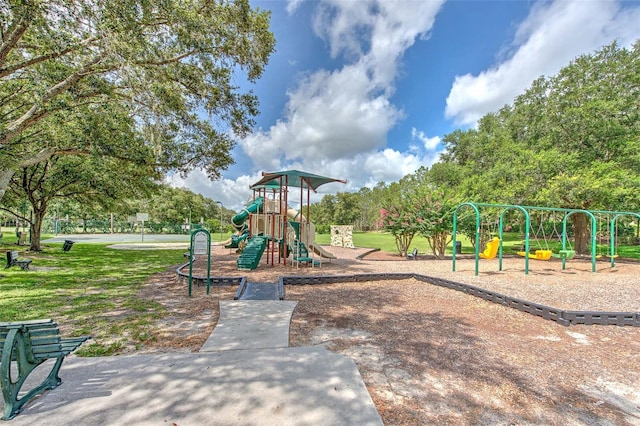view of community play area