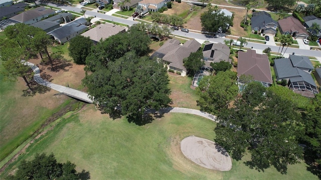 aerial view of property's location featuring nearby suburban area