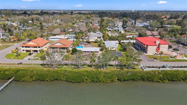7075 Sunset Dr S, South Pasadena, FL 33707 - bird's eye view of a nearby body of water and a tree filled landscape