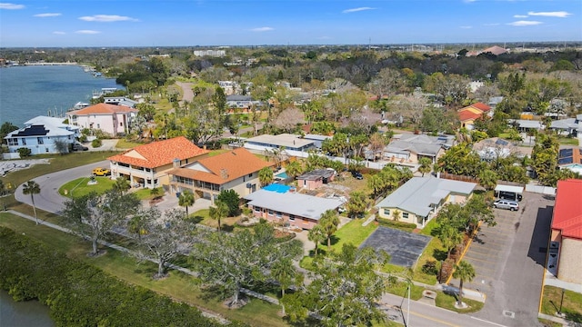 7075 Sunset Dr S, South Pasadena, FL 33707 - aerial perspective of suburban area featuring a large body of water
