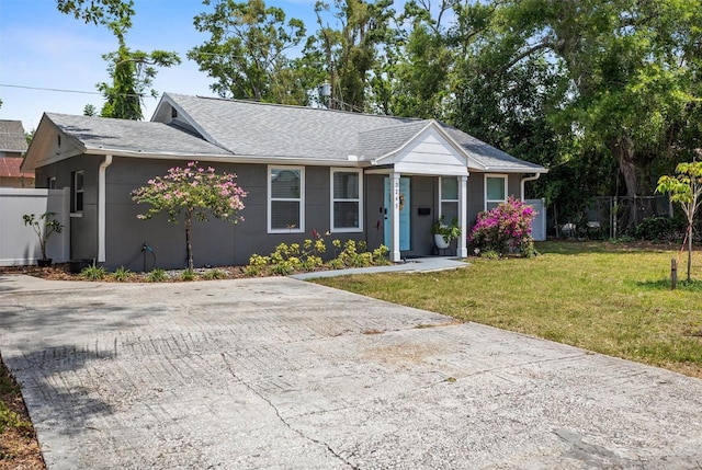 3245 Freemont Ter S, Saint Petersburg, FL 33712 - ranch-style home with a shingled roof and stucco siding