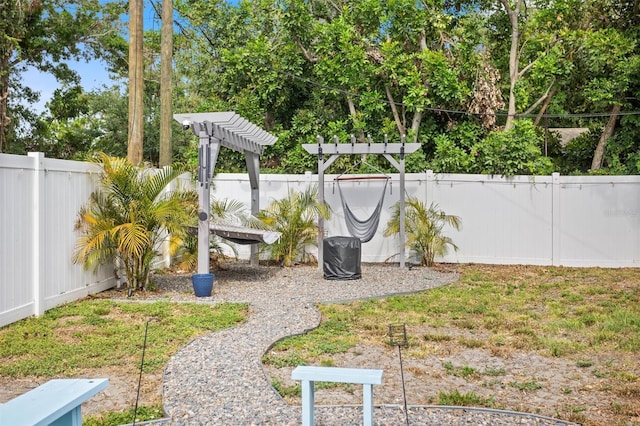 3245 Freemont Ter S, Saint Petersburg, FL 33712 - view of fenced backyard