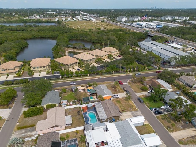 8305 75th Pl, Seminole, FL 33777 - aerial view of property's location with a large body of water