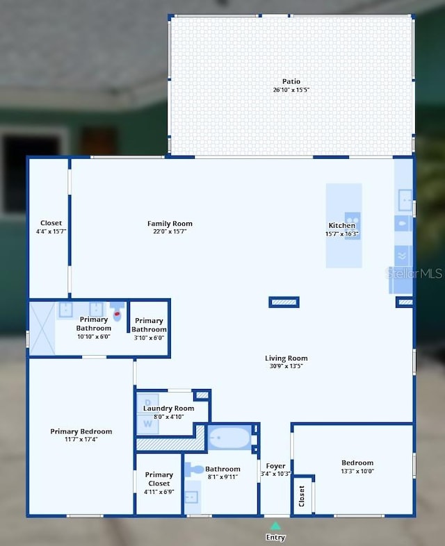 10922 Park Dr, Riverview, FL 33569 - view of room layout