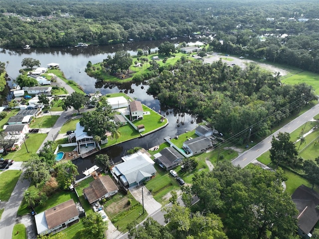 10922 Park Dr, Riverview, FL 33569 - aerial view of property's location with a nearby body of water and nearby suburban area