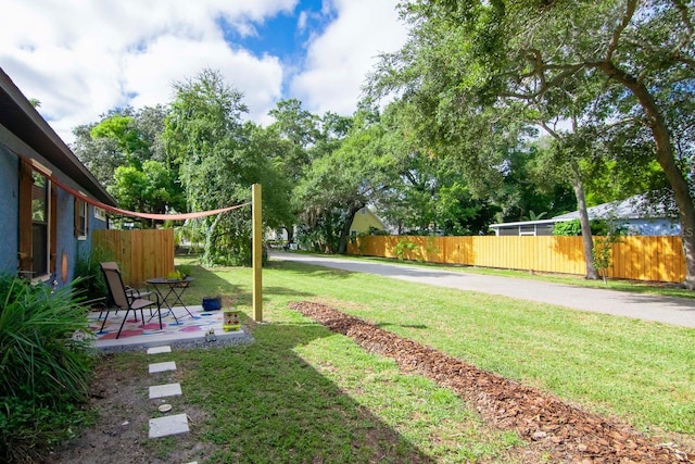 351 Hancock St, Dunedin, FL 34698 - view of yard featuring a patio