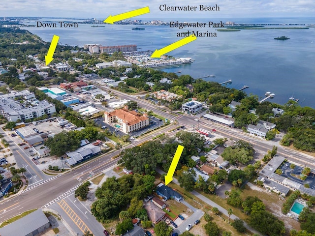 351 Hancock St, Dunedin, FL 34698 - aerial view of a large body of water