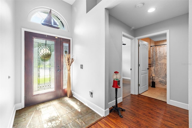 18631 Le Dauphine Pl, Lutz, FL 33558 - foyer entrance with baseboards