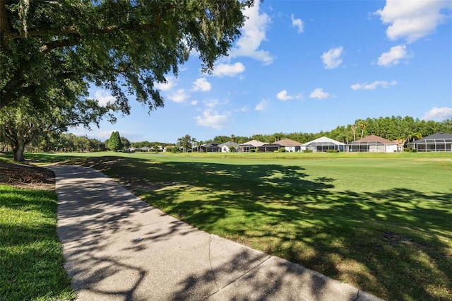 18631 Le Dauphine Pl, Lutz, FL 33558 - view of home's community featuring a residential view and a lawn