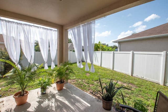 11021 Silver Dancer Dr, Riverview, FL 33579 - view of unfurnished sunroom