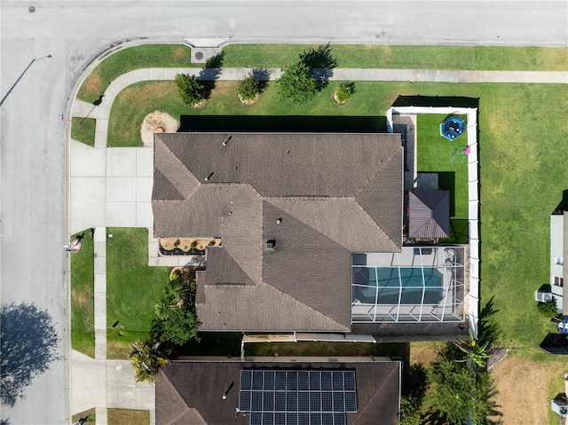 drone / aerial view
