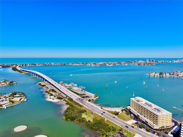 100 Bluff View Dr Unit 105C, Belleair Bluffs, FL 33770 - aerial view of a nearby body of water and a notable bridge