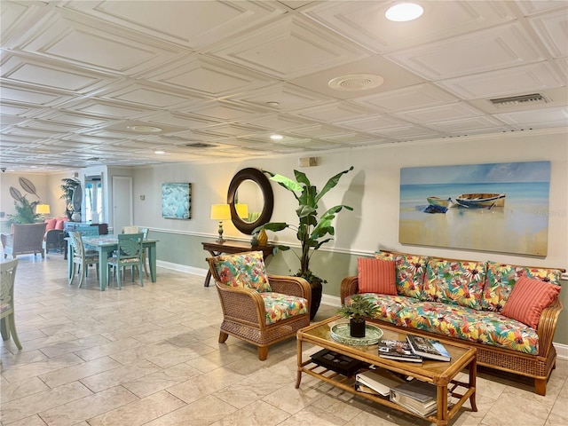 100 Bluff View Dr Unit 105C, Belleair Bluffs, FL 33770 - common area with an ornate ceiling