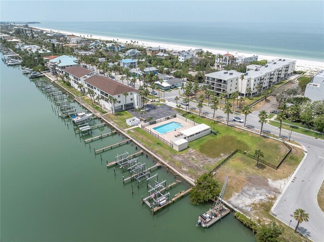 3200 Gulf Blvd Unit 202, St Pete Beach, FL 33706 - drone / aerial view of a nearby body of water