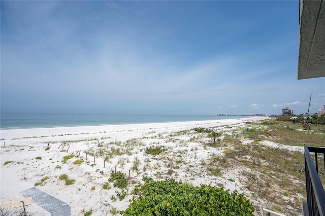 3200 Gulf Blvd Unit 202, St Pete Beach, FL 33706 - water view featuring nearby beach