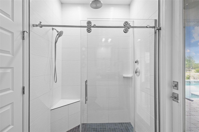 21642 Emory Oak Pl, Land O Lakes, FL 34637 - full bathroom featuring a stall shower