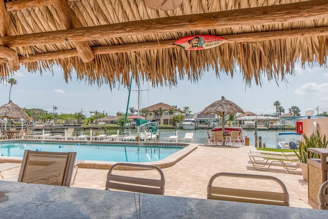 community pool featuring a patio
