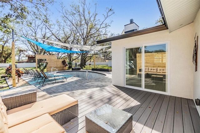 5744 150th Ave N, Clearwater, FL 33760 - wooden deck with a patio