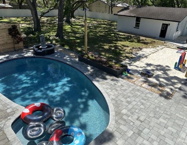 5744 150th Ave N, Clearwater, FL 33760 - view of pool featuring a patio area
