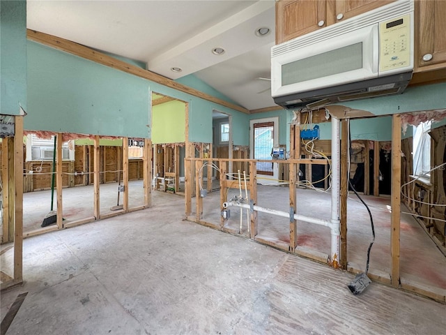 13326 1st St E, Madeira Beach, FL 33708 - miscellaneous room with vaulted ceiling