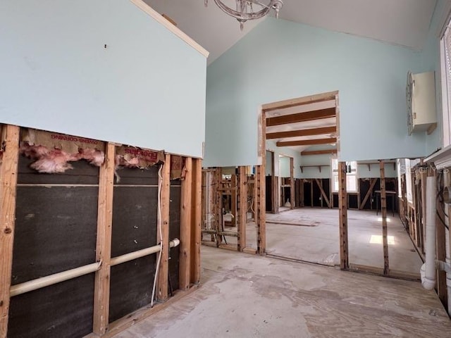13326 1st St E, Madeira Beach, FL 33708 - miscellaneous room with high vaulted ceiling