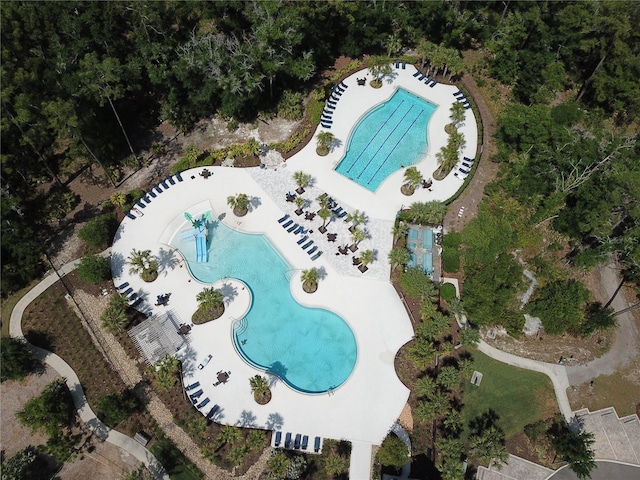 4093 Epic Cv, Land O Lakes, FL 34638 - aerial view of a pool area