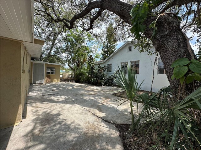 1536 S Martin Luther King Jr Ave, Clearwater, FL 33756 - view of patio with concrete driveway