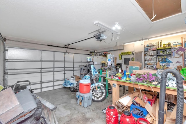 5103 Rushbrook Rd, Land O Lakes, FL 34638 - garage featuring a garage door opener