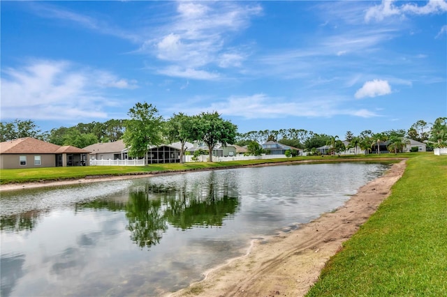 5103 Rushbrook Rd, Land O Lakes, FL 34638 - water view with nearby suburban area