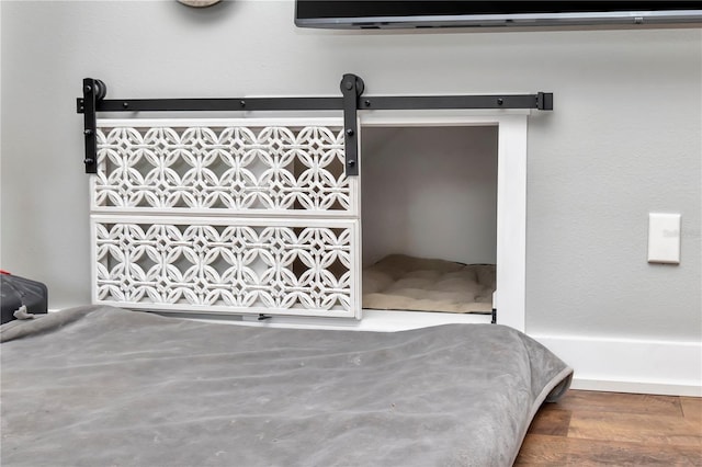 5103 Rushbrook Rd, Land O Lakes, FL 34638 - bedroom featuring wood finished floors