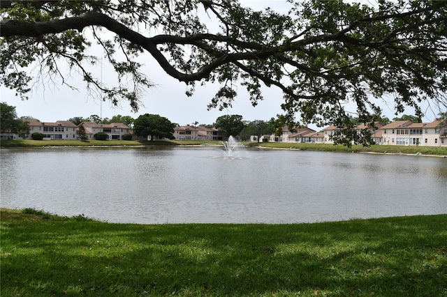 water view with nearby suburban area