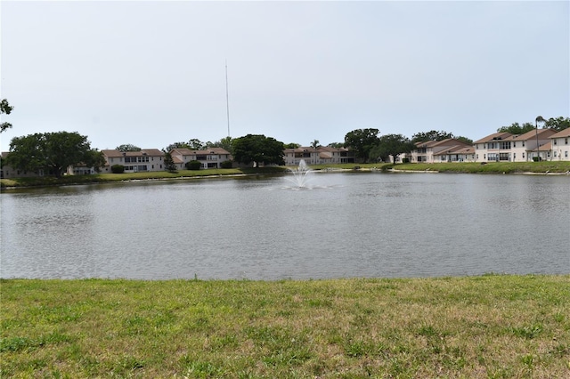 water view with nearby suburban area