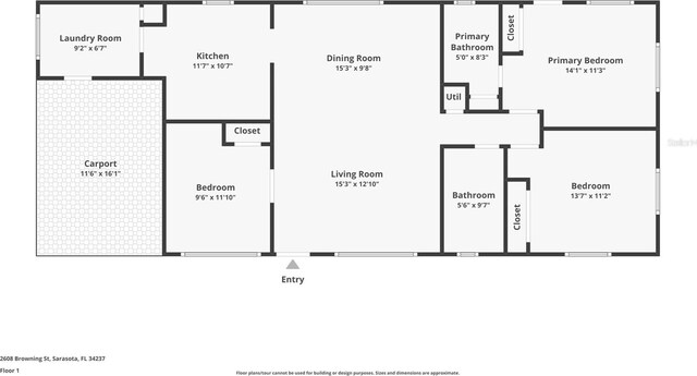 2608 Browning St, Sarasota, FL 34237 - photo 2