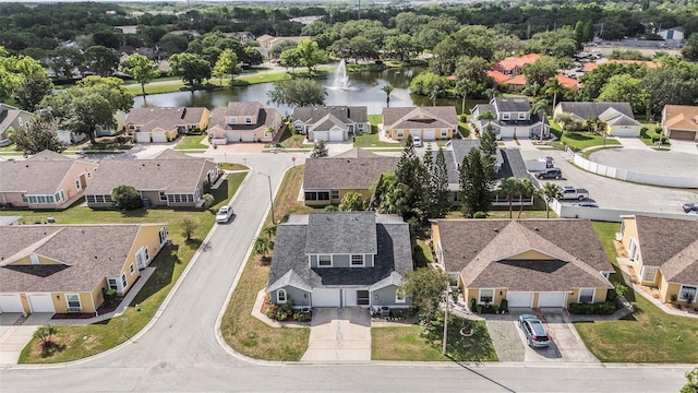 4270 Boston Cir, New Port Richey, FL 34653 - aerial perspective of suburban area featuring a large body of water