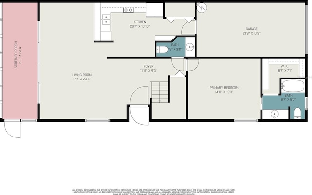 4270 Boston Cir, New Port Richey, FL 34653 - property floor plan