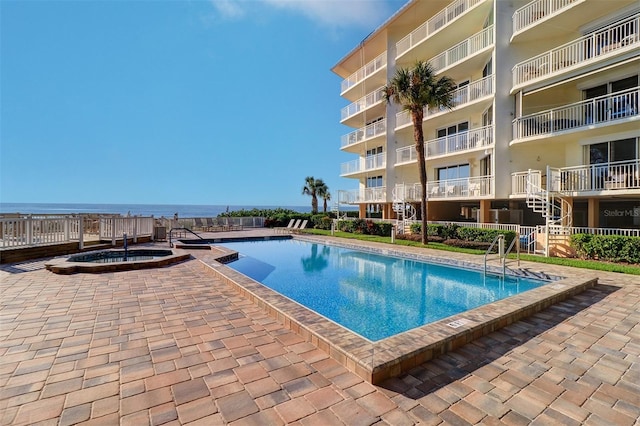 2504 Gulf Blvd Unit 201, Indian Rocks Beach, FL 33785 - community pool with a hot tub