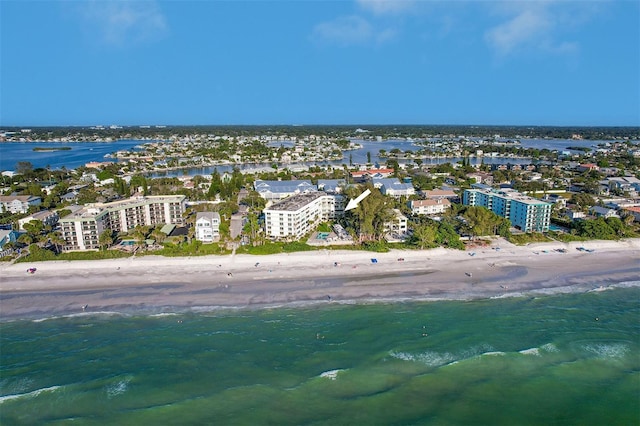 2504 Gulf Blvd Unit 201, Indian Rocks Beach, FL 33785 - drone / aerial view of expansive beach