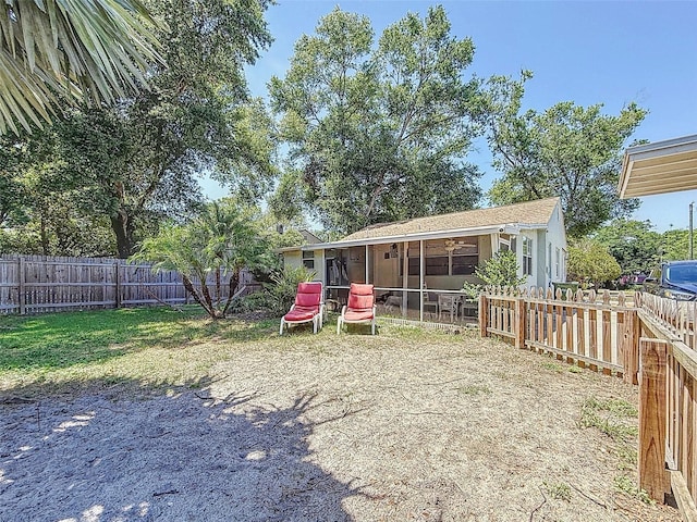1221 E Hamilton Ave, Tampa, FL 33604 - view of fenced backyard
