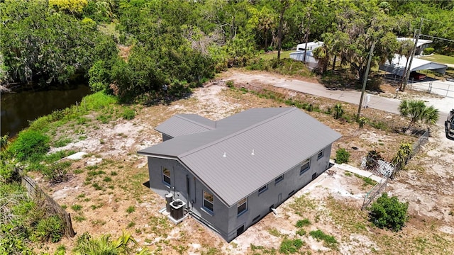 11009 Spivey Rd Unit 1, Gibsonton, FL 33534 - view from above of property with a large body of water