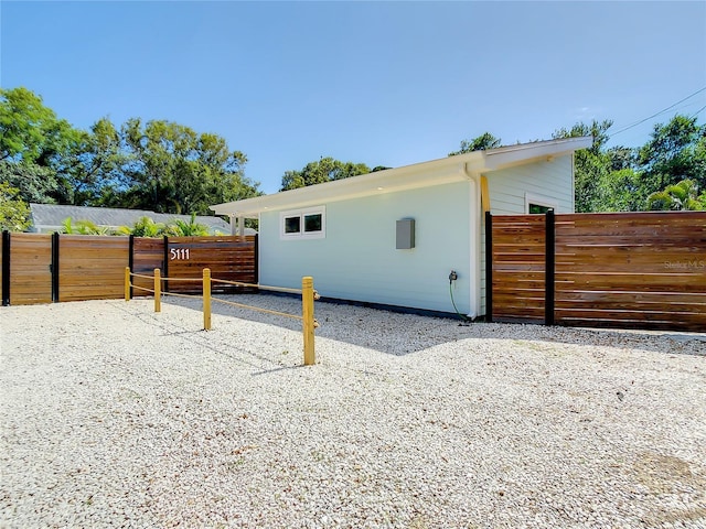 5111 28th Ave N, Saint Petersburg, FL 33710 - view of property exterior with fence
