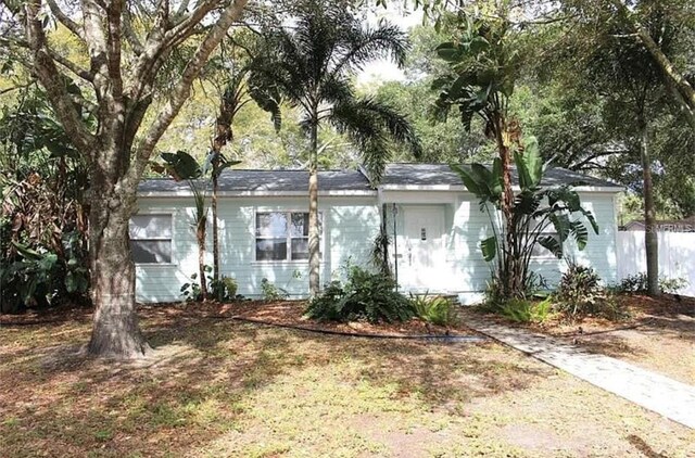 5111 28th Ave N, Saint Petersburg, FL 33710 - ranch-style house with fence