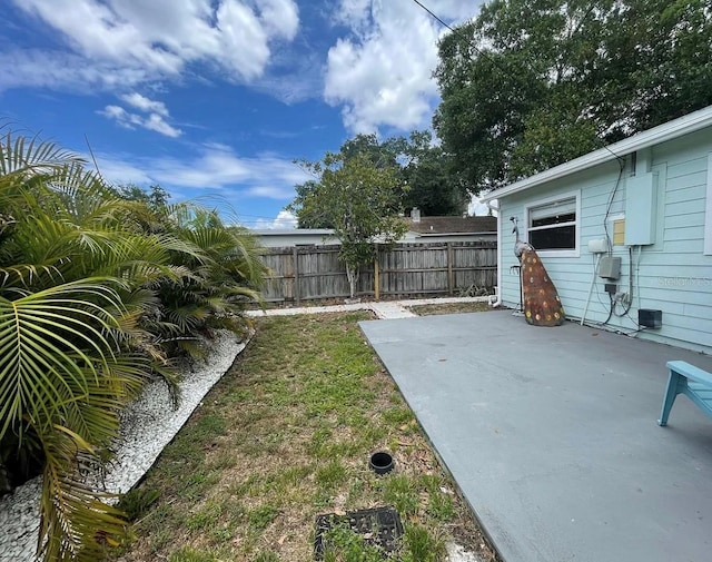 5111 28th Ave N, Saint Petersburg, FL 33710 - view of yard with a patio area and fence