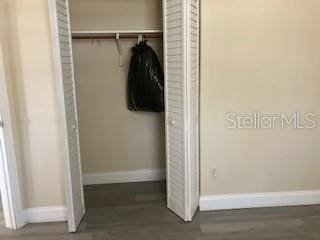 view of closet