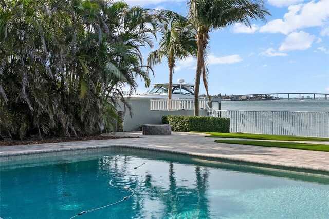 297 1st St W, Tierra Verde, FL 33715 - swimming pool featuring a patio area