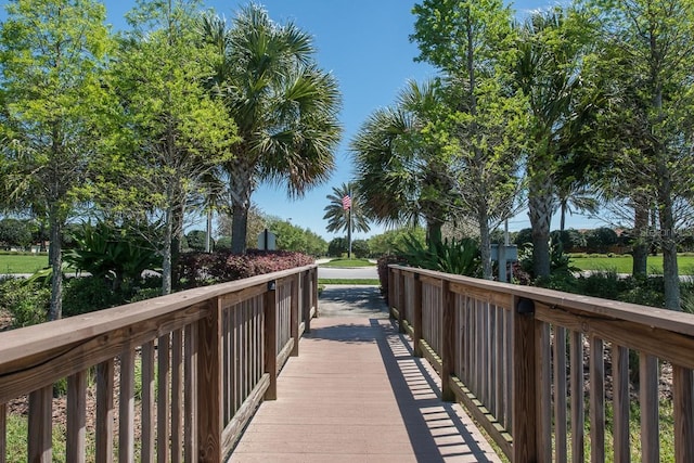 view of community