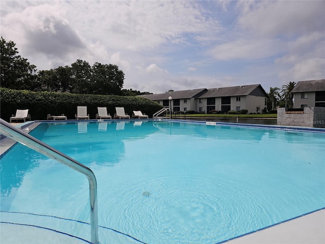 view of community pool