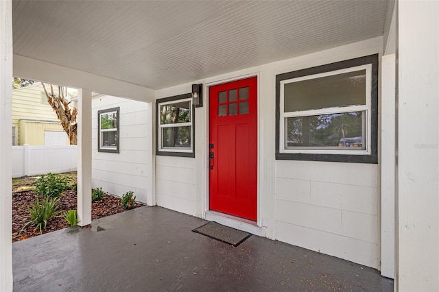 5724 Dr Martin Luther King Jr St N Unit J, Saint Petersburg, FL 33703 - property entrance with fence and a porch