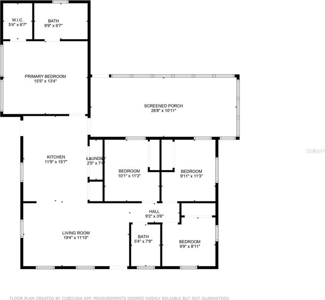 5724 Dr Martin Luther King Jr St N Unit J, Saint Petersburg, FL 33703 - home floor plan