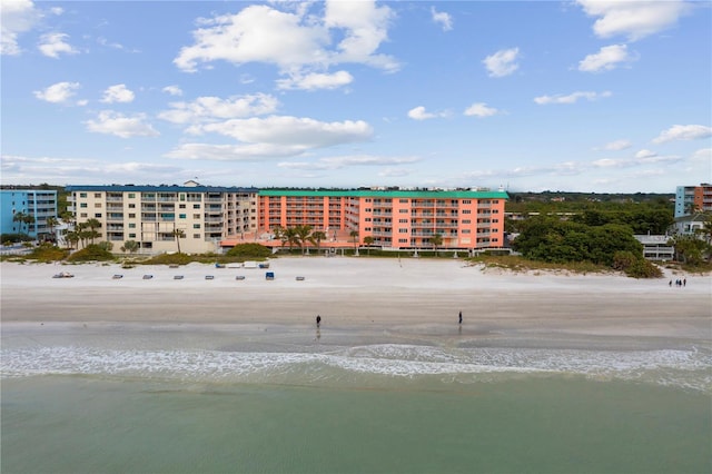 18400 Gulf Blvd Unit 1105, Indian Shores, FL 33785 - aerial view of expansive coastline and apartment complex / building