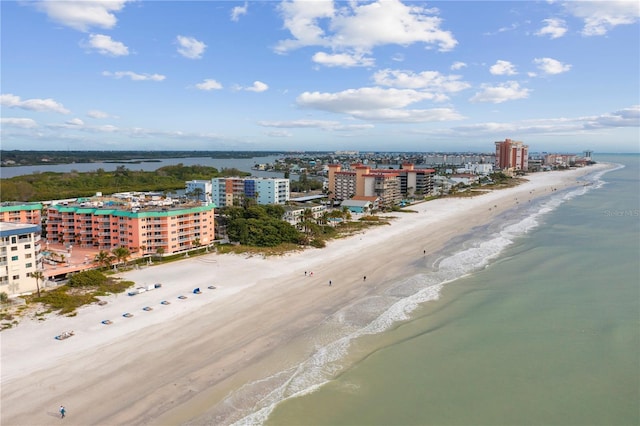 18400 Gulf Blvd Unit 1105, Indian Shores, FL 33785 - drone / aerial view of extended coastline and apartment complex